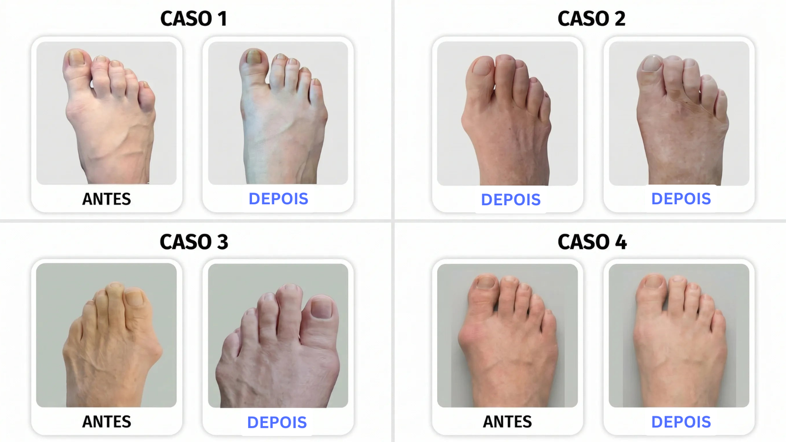 Antes e depois